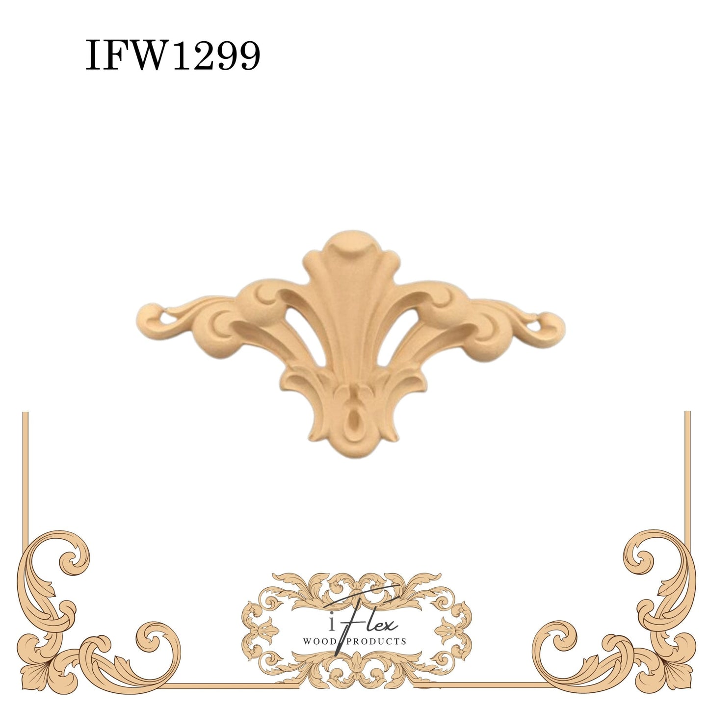 Decorative Centerpiece Moulding IFW 1299