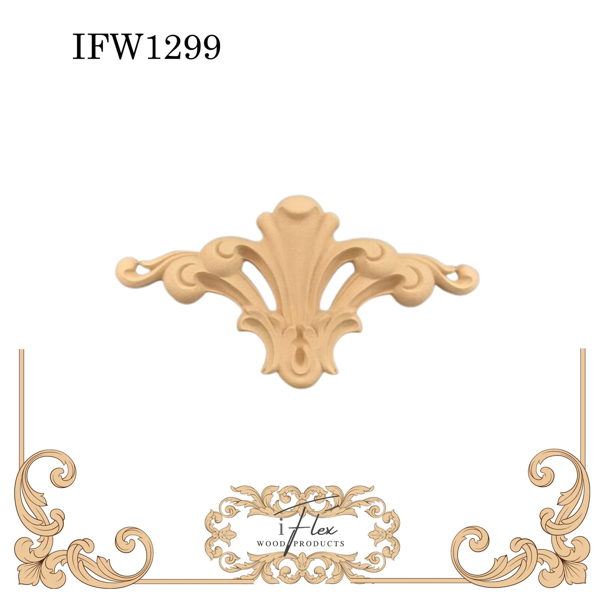 Decorative Centerpiece Moulding IFW 1299