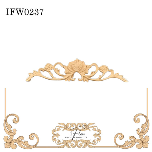 Floral Pediment IFW 0237