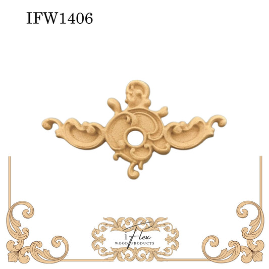 Keyhole Lock Applique IFW 1406